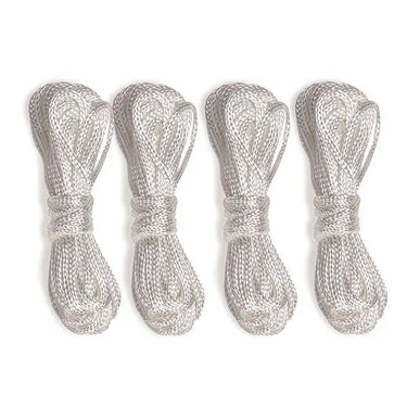 3 MM LACROSSE NETS, WHITE HoopsKing